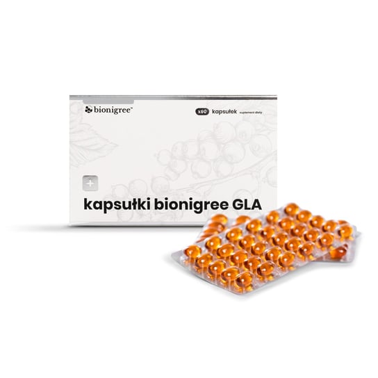 Suplement diety, Bionigree, Kapsułki GLA, 60 kaps. Bionigree