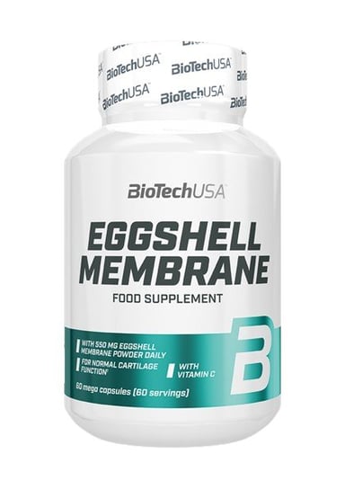 Suplement diety, BIOTECH Eggshell Membrane, 60 kaps. Inna marka