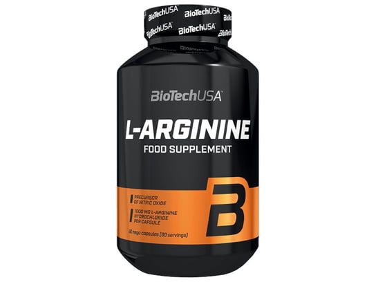 Suplement diety, BIOTECH L-Arginine 90 kaps. BioTech