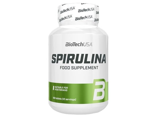 Suplement diety, BIOTECH Spirulina 100 tabl BioTech USA