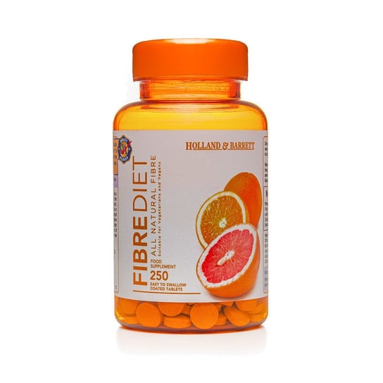 Suplement diety, Błonnik pokarmowy HOLLAND&BERRETT, 440 mg, 250 tabletek Holland & Barrett