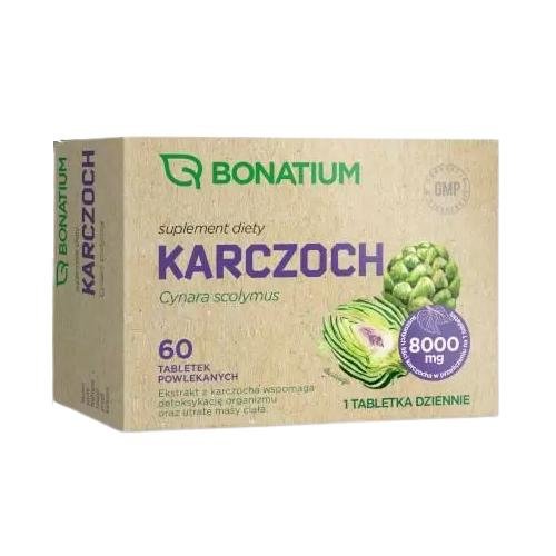 Suplement diety, Bonatium, Karczoch, 60 tab. Bonatium