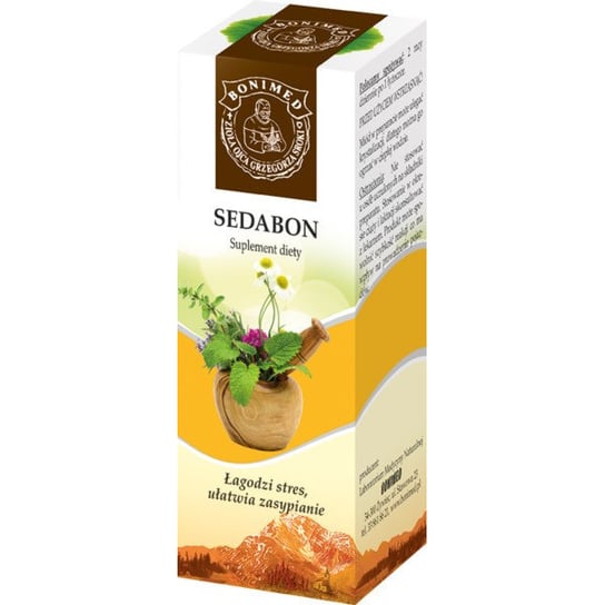Suplement diety, Bonimed Syrop Sedabon 130G Na Bezsenność Bonimed