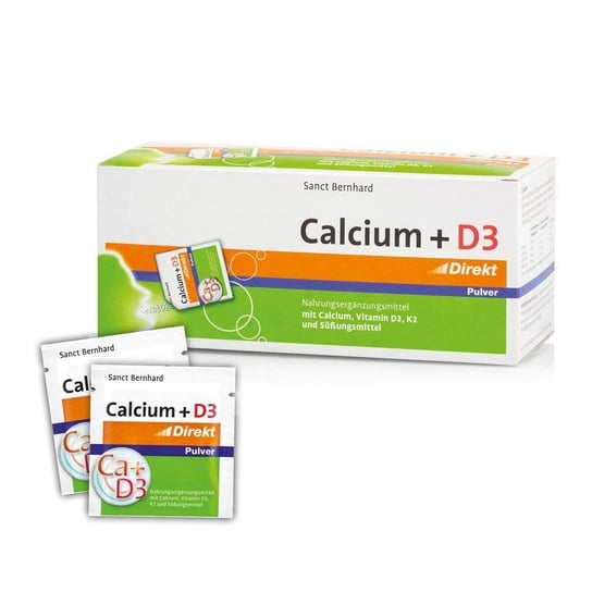 Suplement diety, Calcium + D3 (60 szt.) Sanct Bernhard