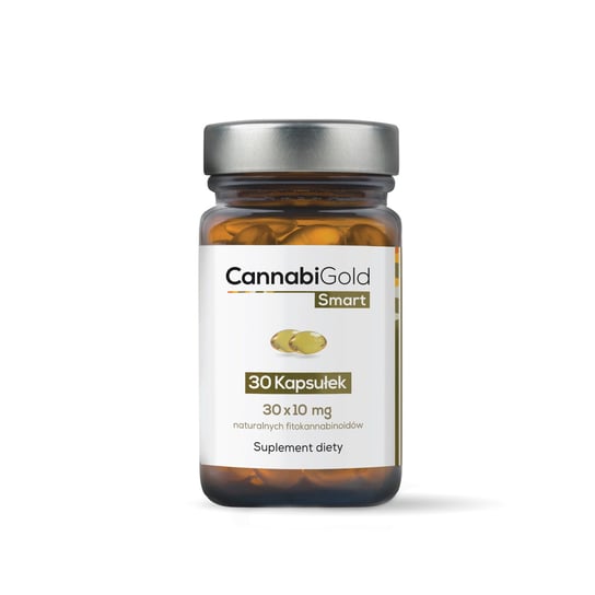 Suplement diety, CannabiGold Smart - 30 kapsułek (30x10 mg CBD) CannabiGold
