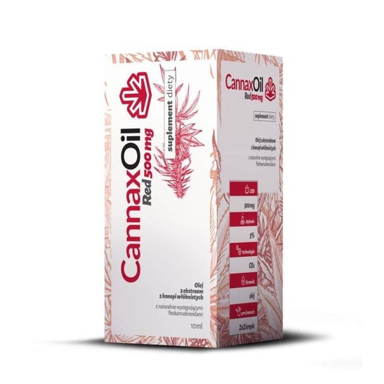 Suplement diety, CannaxOil Red 500 mg Olej z ekstraktu konopii CannaxOil