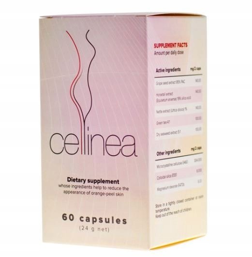 Suplement diety, Cellinea, Reduktor Cellulitu, 60 kaps. MedicaLine