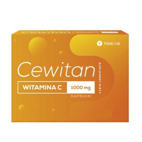 Suplement diety, Cewitan, Witamina C 1000mg, 30kaps. Cewitan