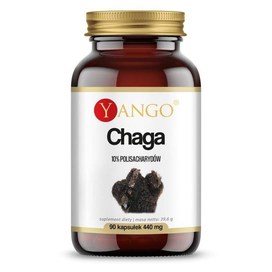 Suplement diety, Chaga - ekstrakt 10% polisacharydów (90 kaps.) Yango