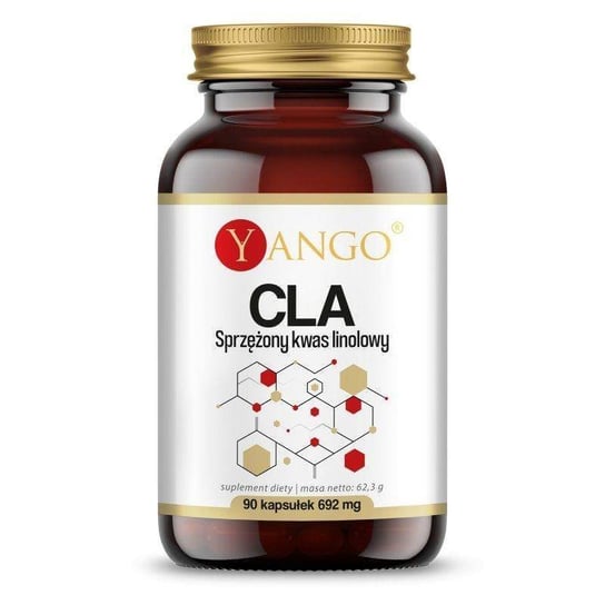 Suplement diety, CLA Sprzężony Kwas Linolowy (90 kaps.) Yango