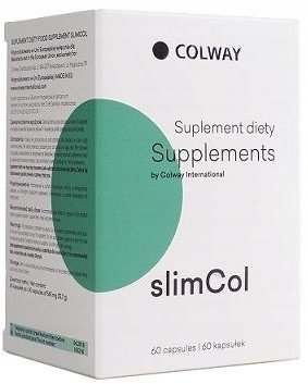 Suplement diety, Colway, Slimcol, Odchudzanie Utrata Wagi, 60 Kapsułek Colway