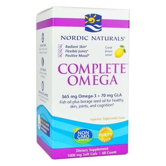 Suplement diety, Complete Omega (60 kaps.) Nordic Naturals