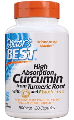 Suplement diety, Curcumin C3 Complex with Bioperine (120 kaps.) Doctor's Best