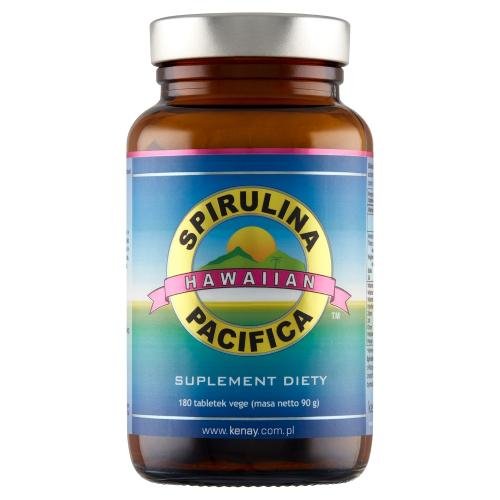 Suplement diety, Cyanotech, Spirulina Pacifica, 180 tabletek Cyanotech