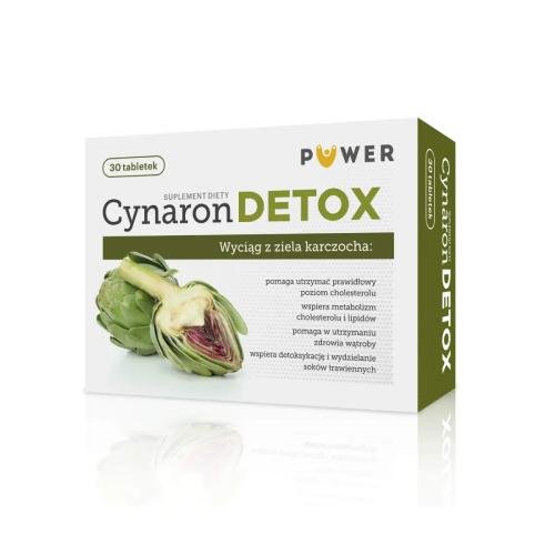 Suplement diety, Cynaron Detox, 30 tabletek C-Puwer