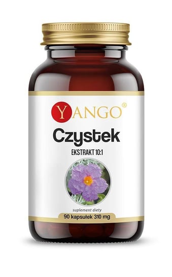 Suplement diety, Czystek - ekstrakt 10:1 (90 kaps.) Yango