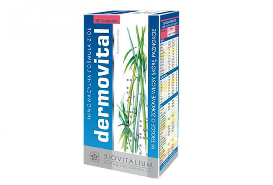Suplement diety, Dermovital (60 kaps.) Biovitalium