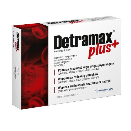 Suplement diety, Detramax Plus, 60 tab. Novascon