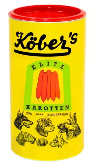 Suplement diety dla psa KOEBERS, marchew suszona, 900 g. Koebers