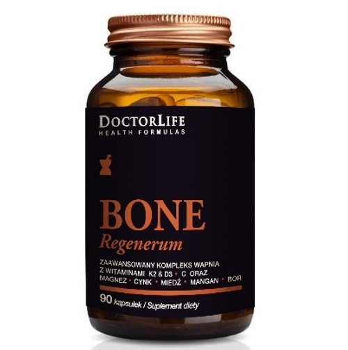 Suplement diety, Doctor Life, Bone Regenerum zaawansowany kompleks wapnia, 120 kapsułek Doctor Life