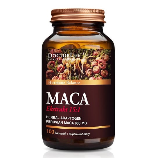 Suplement diety, DOCTOR LIFE, Maca ekstrakt, 100 kaps Doctor Life