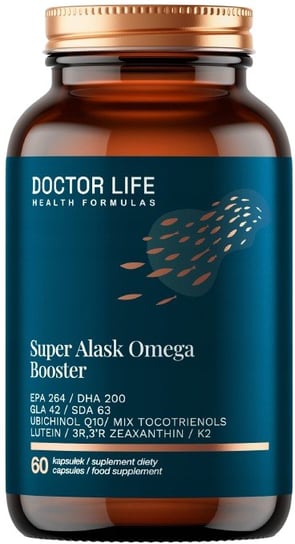 Suplement diety, Doctor Life, Super Alask Omega Booster, 60 kaps. Doctor Life