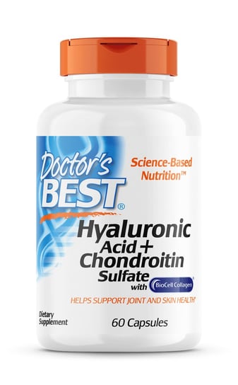 Suplement diety, Doctor's Best, Hyaluronic Acid + Chondroitin, 60 kaps. Inna marka