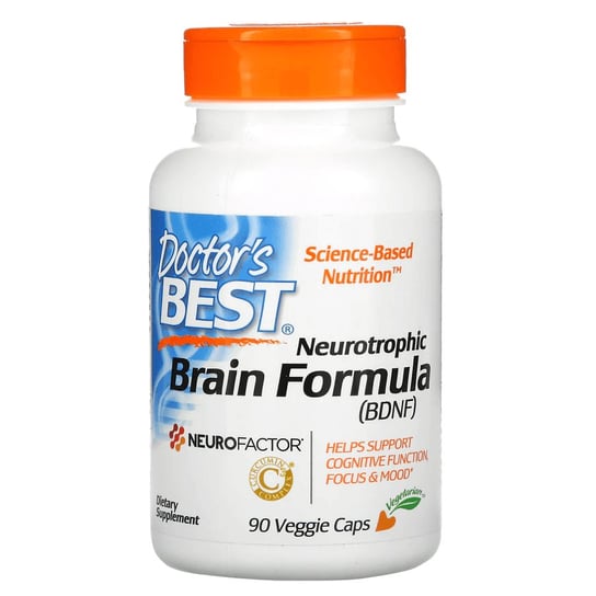 Suplement diety, Doctor's Best, Neurotropic Brain Formula, 90 kaps. Doctor's Best