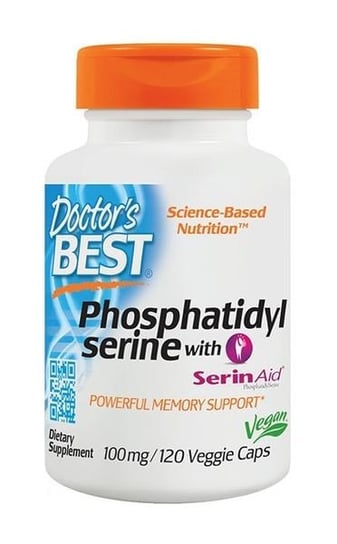 Suplement diety, Doctor's Best, Phosphatidyl Serine - Fosfatydyloseryna 100mg, 120 kaps. Inna marka