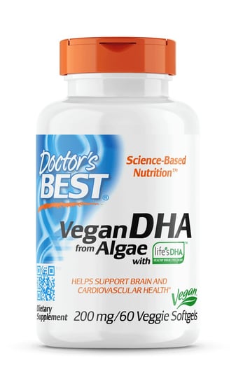 Suplement diety, Doctor'S Best, Vegan Dha From Algae, 60 Kapsułek Doctor's Best
