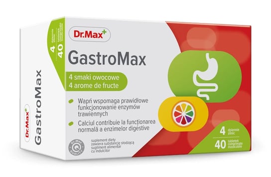 Suplement diety, Dr.Max, Gastromax, 40 tabletek Inna marka