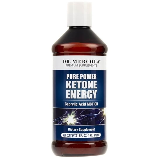 Suplement diety, Dr Mercola, Kwas kaprylowy Ketone Energy MCT, 473 ml Dr Mercola