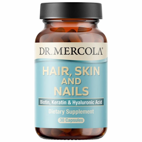 Suplement diety, Dr. Mercola Skin, Hair, Nails (włosy, skóra, paznokcie) 30 kapsułek Dr Mercola