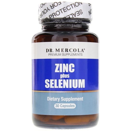Suplement diety, Dr Mercola, Zinc plus Selenium, 30 kapsułek Dr Mercola