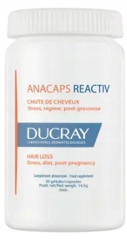 Suplement diety, Ducray Anacaps Reactiv, Na Wypadanie Włosów, 30 Kaps. Inna marka