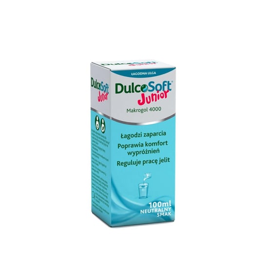 Suplement diety, Dulcosoft Junior, smak neutralny, 100 ml Dulcobis