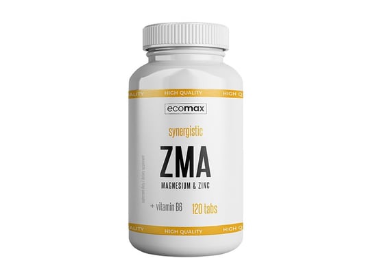 Suplement diety, Ecomax, ZMA, 120 tabs Ecomax