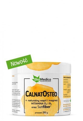 Suplement diety, EkaMedica CalnatOsteo Kompleks 100% naturalnego wapnia i magnezu EKAMEDICA