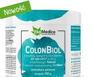 Suplement diety, Ekamedica ColonBiol 4 szczepy żywych kultur bakter EKAMEDICA