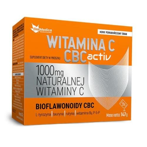 Suplement diety, EkaMedica Witamina C CBC Activ proszek, 21x7g EKAMEDICA