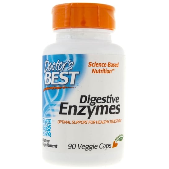 Suplement diety, Enzymy trawienne Digestive Enzymes DOCTOR'S BEST, 90 kapsułek Doctor's Best