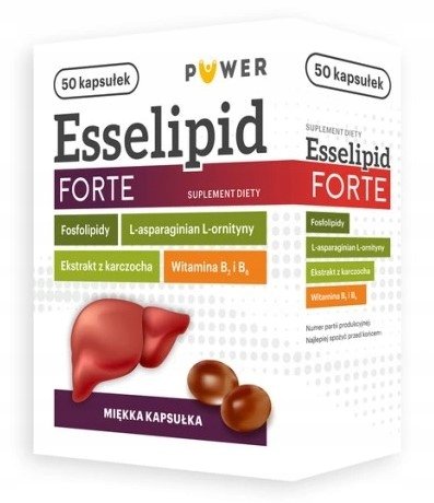 Suplement diety, Esselipid FORTE, 50 kaps. PUWER POLSKA