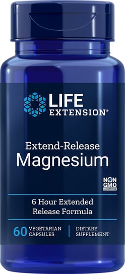 Suplement diety, Extend-Relase Magnesium (60 kaps.) Life Extension
