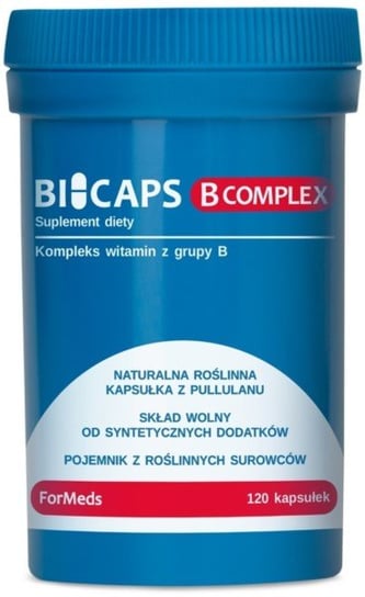 Suplement diety, Formeds Bicaps B Complex 120 k układ nerwowy Formeds