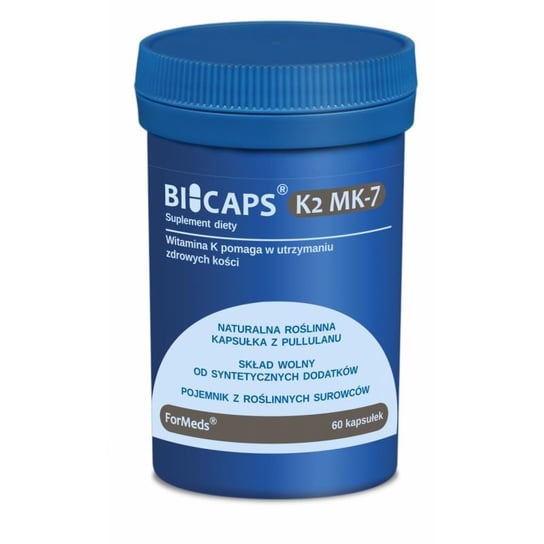 Suplement diety, Formeds Bicaps K2 Mk-7 200 µg 60Szt. Formeds