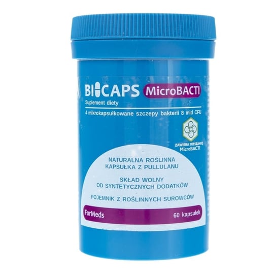 Suplement diety, Formeds, Bicaps MicroBACTI, 60 kapsułek Formeds