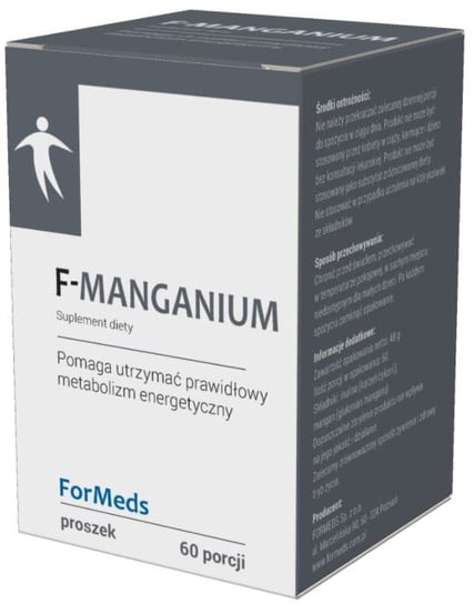 Suplement diety, Formeds, F-Manganium, 48 g Formeds