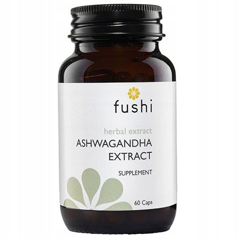 Suplement diety, Fushi, Ashwagandha Extract, 60 kaps. Fushi