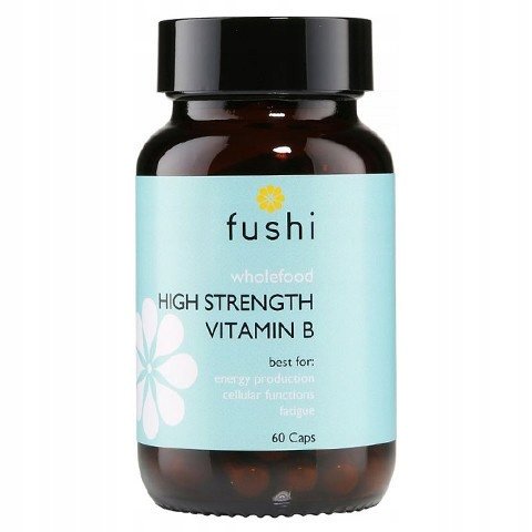 Suplement diety, Fushi, B Kompleks Whole Food High Strength, 60kaps. Fushi
