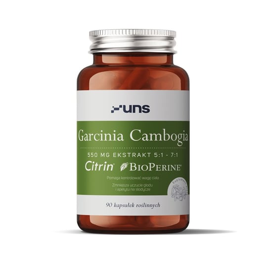 Suplement diety, GARCINIA CAMBOGIA 90 vege kaps. Uns
